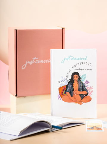 Just Conceived Guide - Navigating Motherhood One chapter at a time