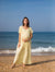 Maternity & Nursing Gowns - Floral Wreath - Sleeves