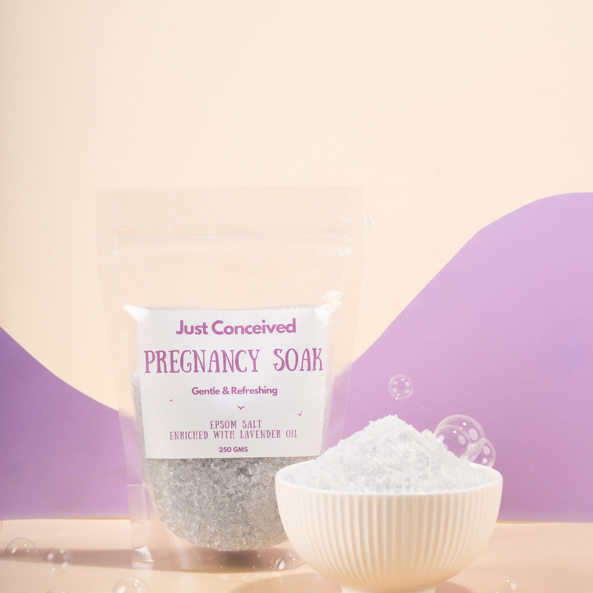 Pregnancy Soak - Lavender Salts for Postpartum Recovery