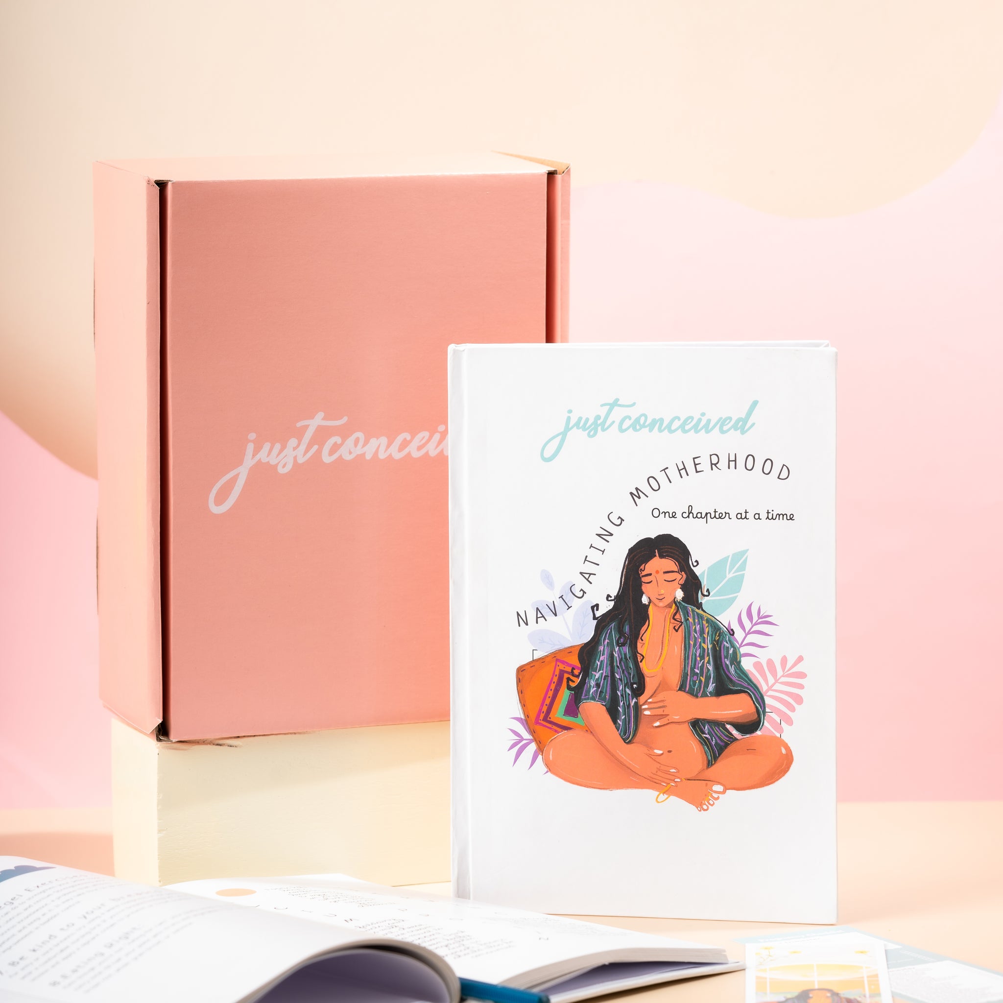 Just Conceived Guide - Navigating Motherhood One chapter at a time
