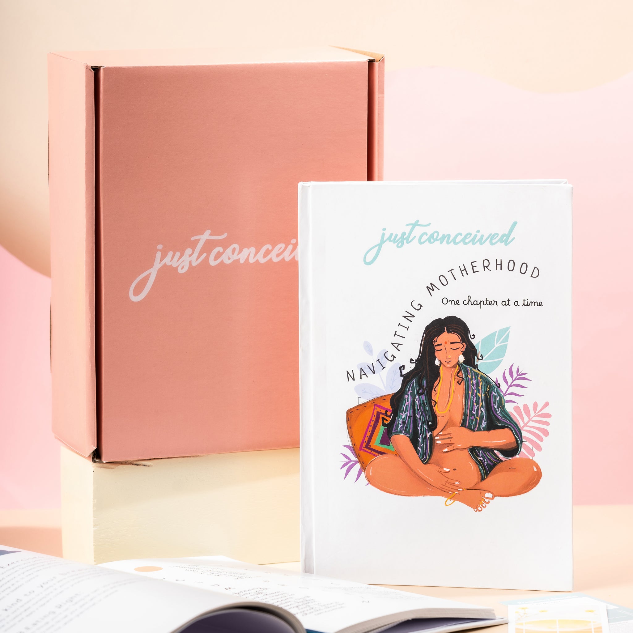 Just Conceived Guide - Navigating Motherhood One chapter at a time